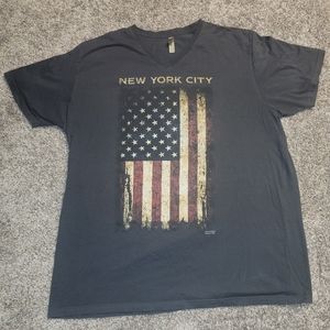 New York City Image T-Shirt XL Smokey Gray